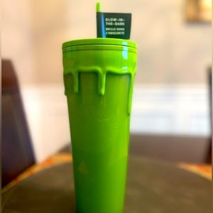 STARBUCKS GREEN GLOW IN THE DARK 2023 TUMBLER